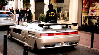 Batman hits French Riviera in his ItalDesign Aztec
